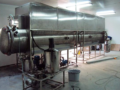 MCVD-Microwave Continuous Vacuum Cryogenic Dryer